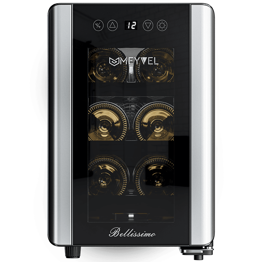 картинка Отдельностоящий винный шкаф Meyvel MV06-BSF1 (удобный) 