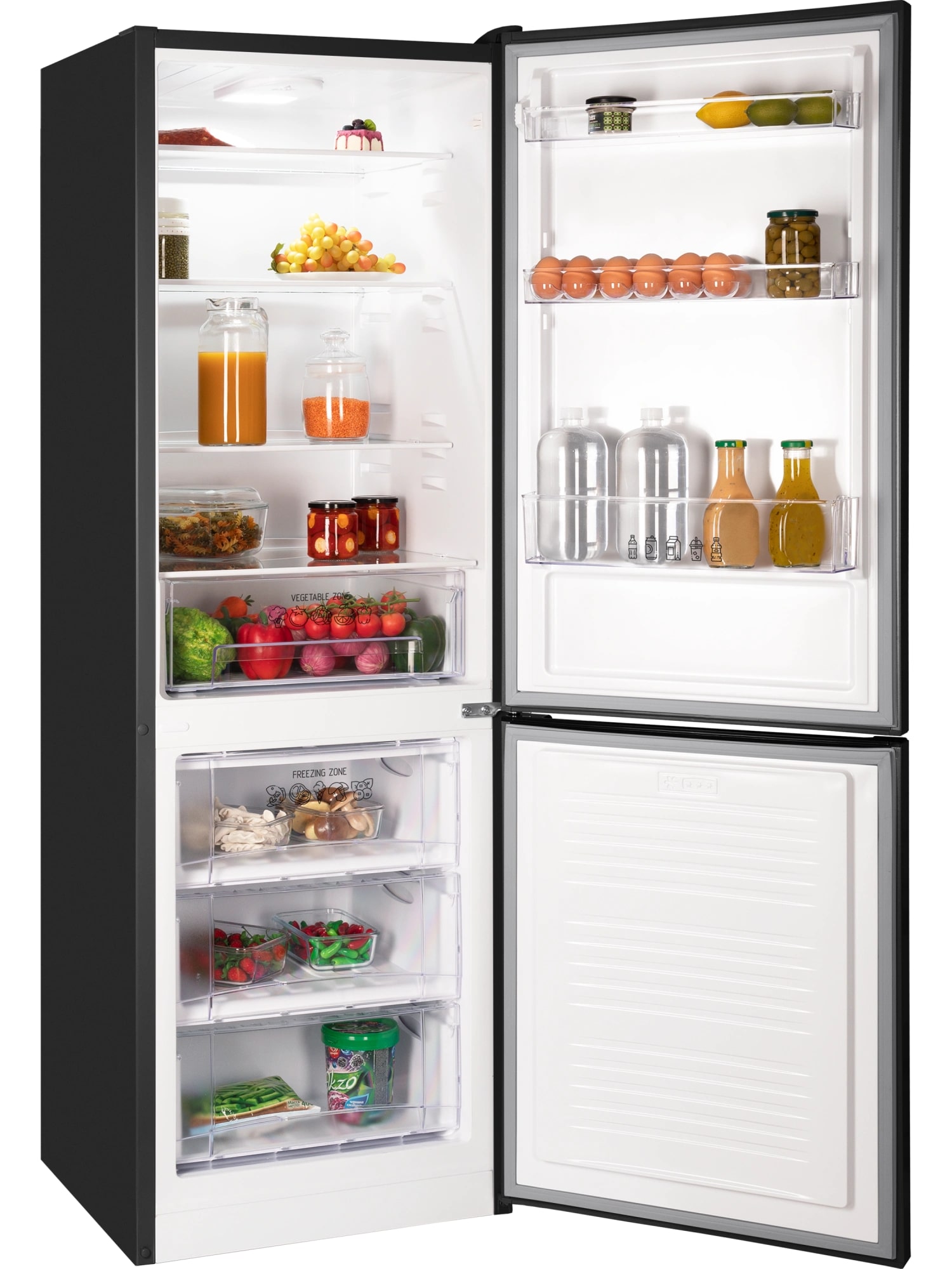 картинка Отдельностоящий холодильник Nord NRB 132 B черный 