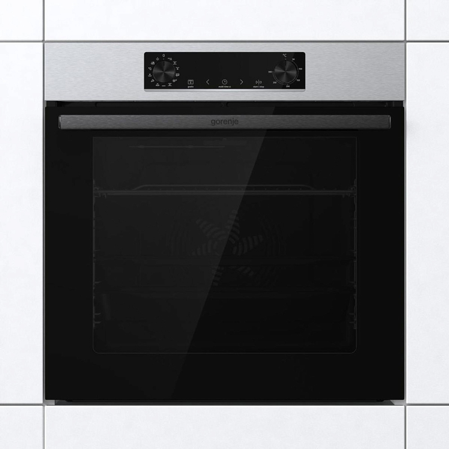 картинка Духовой шкаф с функцией пара Gorenje BOSB6737E03X нержавеющая сталь 
