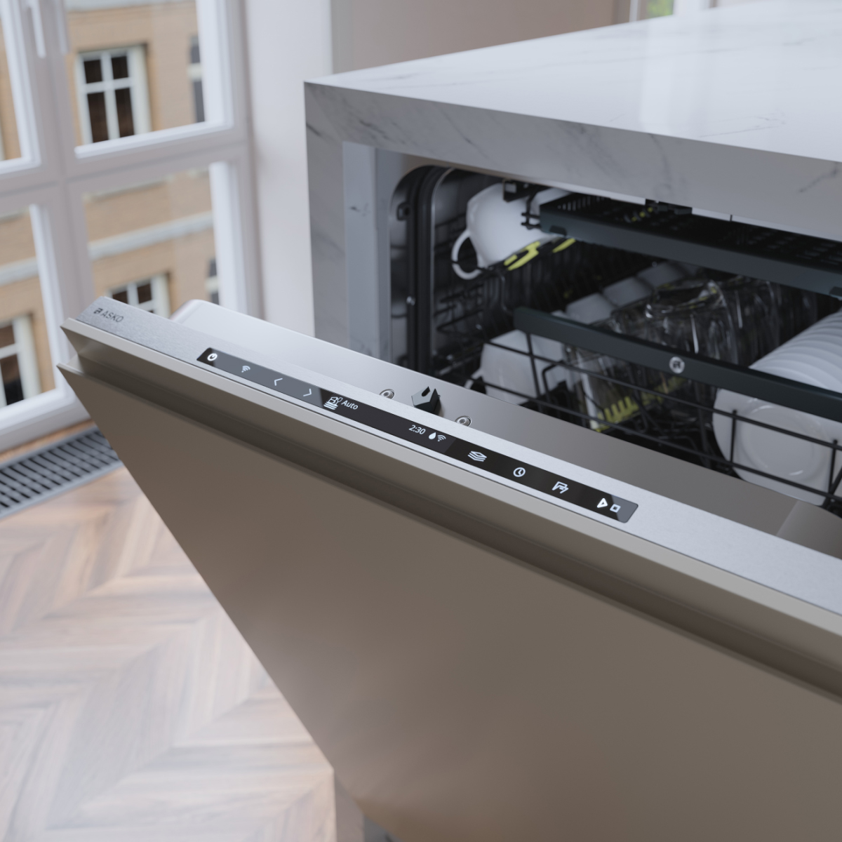 картинка Посудомоечная машина Asko DFI778UXXL 