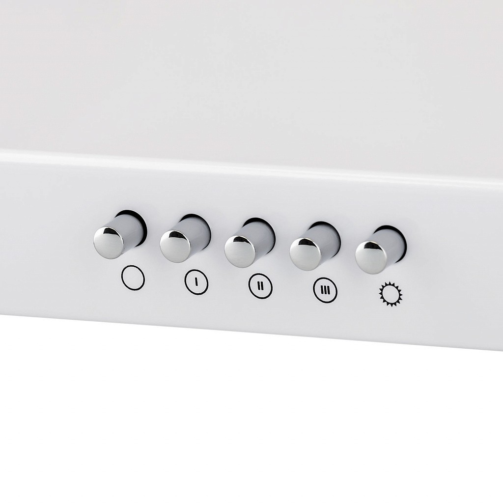 картинка Кухонная вытяжка Krona JESSICA SLIM 600 WHITE PUSH BUTTON 