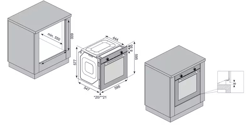 картинка Духовой шкаф Kuppersberg HF 603 BX 