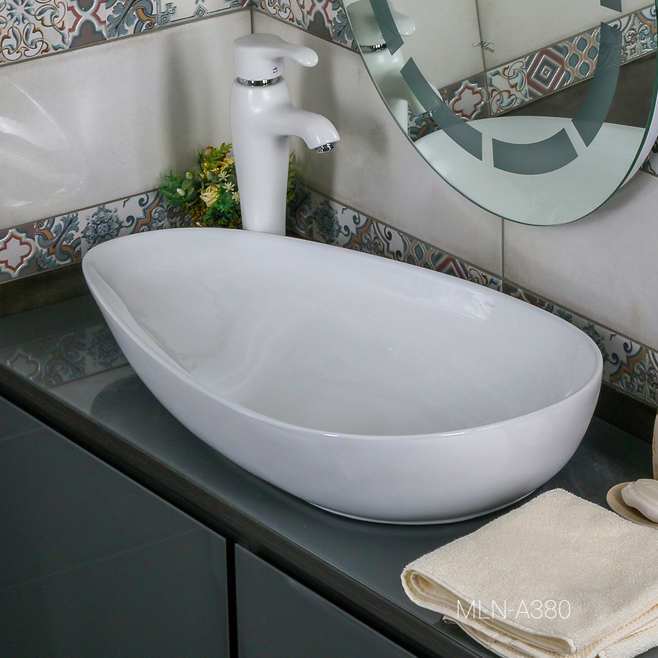 картинка Раковина Melana MLN-A380, белый 