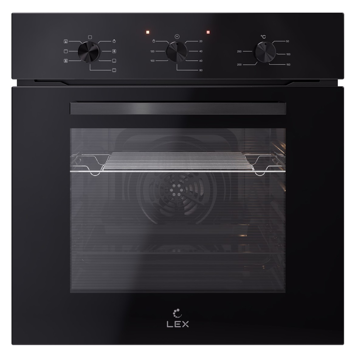картинка Электрический духовой шкаф Lex EDM 073 BBL 