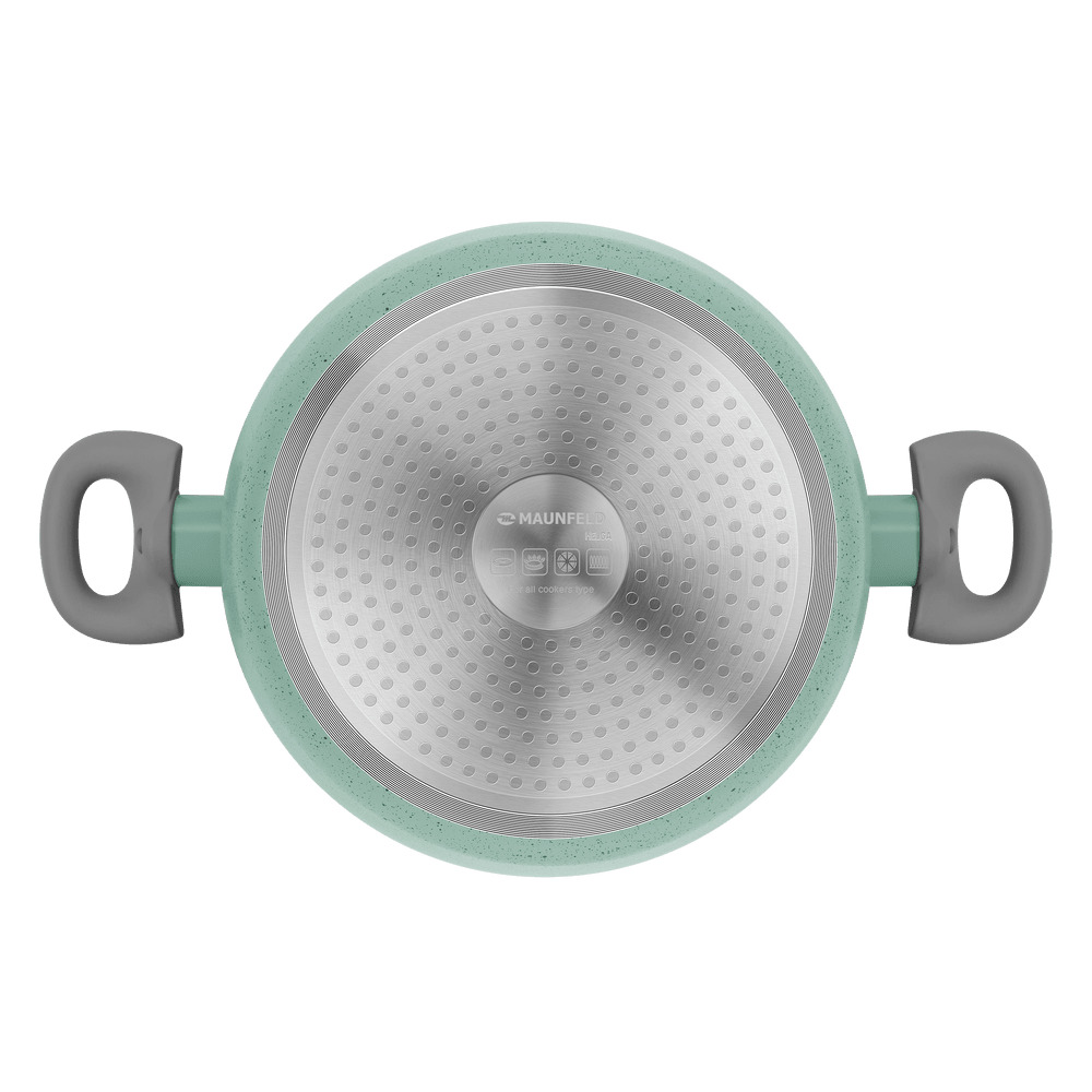 картинка |Discount| Кастрюля с крышкой Maunfeld HELGA MCS57FA05FS фисташковый  картинка |Discount| Кастрюля с крышкой Maunfeld HELGA MCS57FA05FS фисташковый