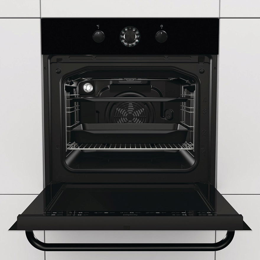 картинка Духовой шкаф Gorenje BO74SYB черный 