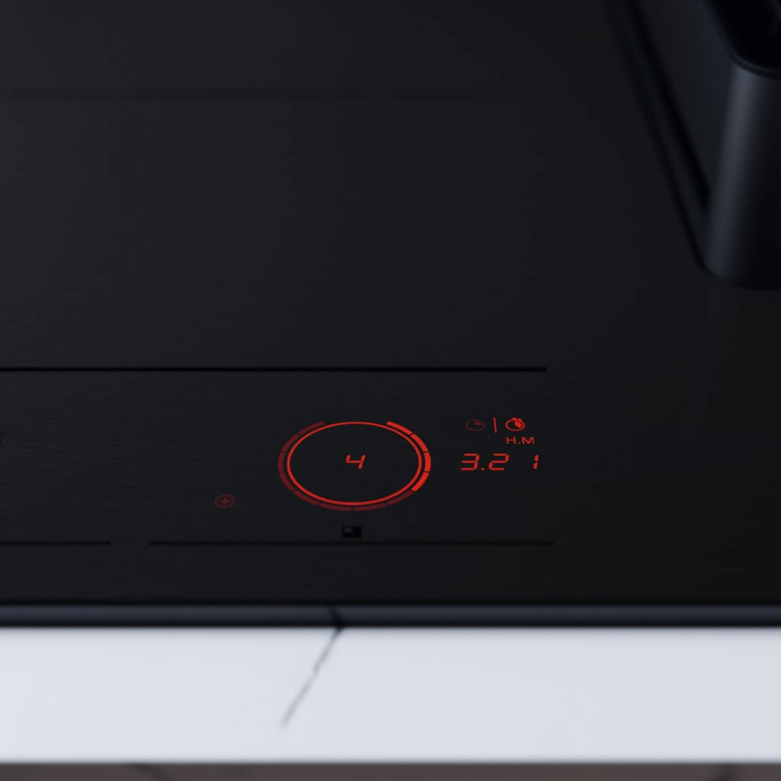 картинка Варочная панель со встроенной вытяжкой Asko HIHD854MM 