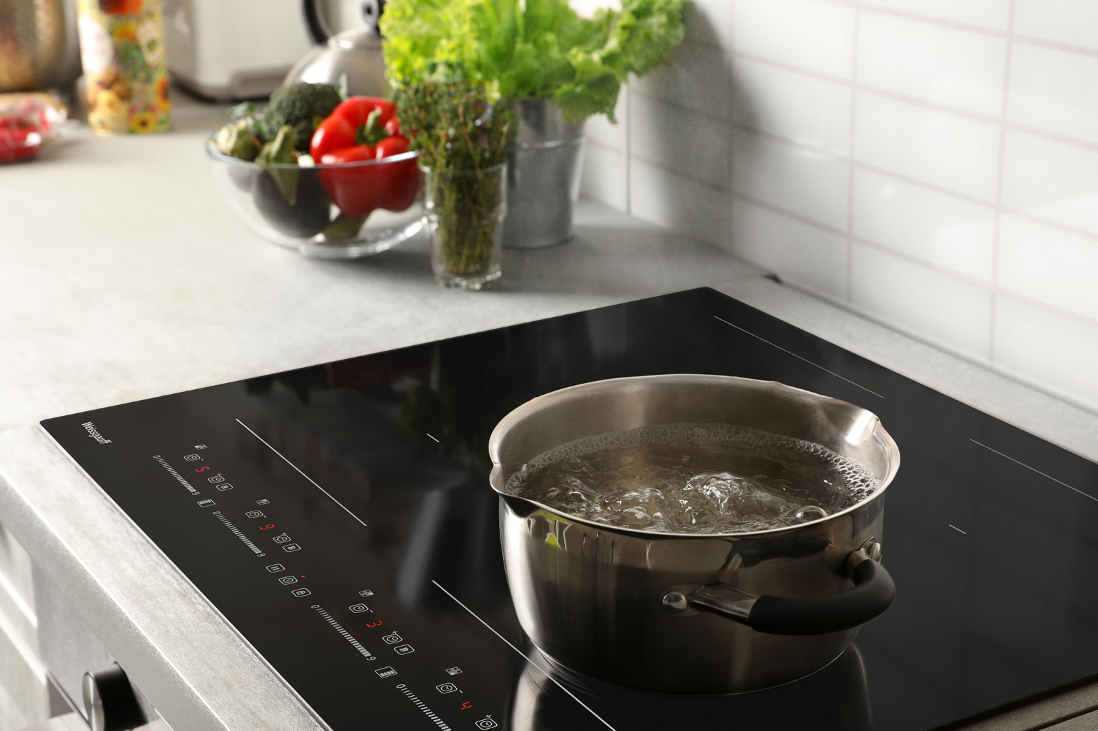 картинка Индукционная варочная панель Weissgauff HI 649 Dual Flex Premium 