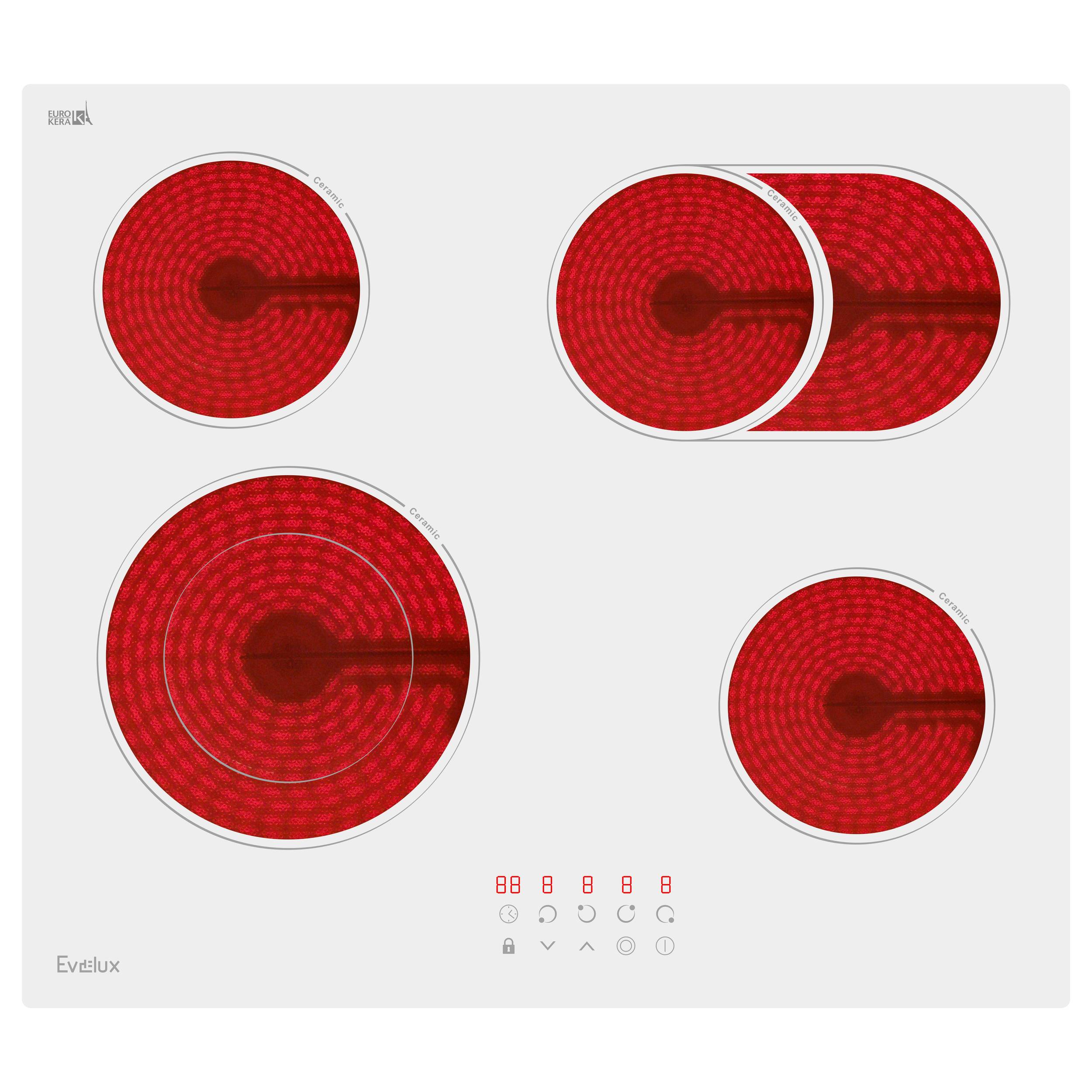 картинка Варочная панель Evelux HEV 642 W 