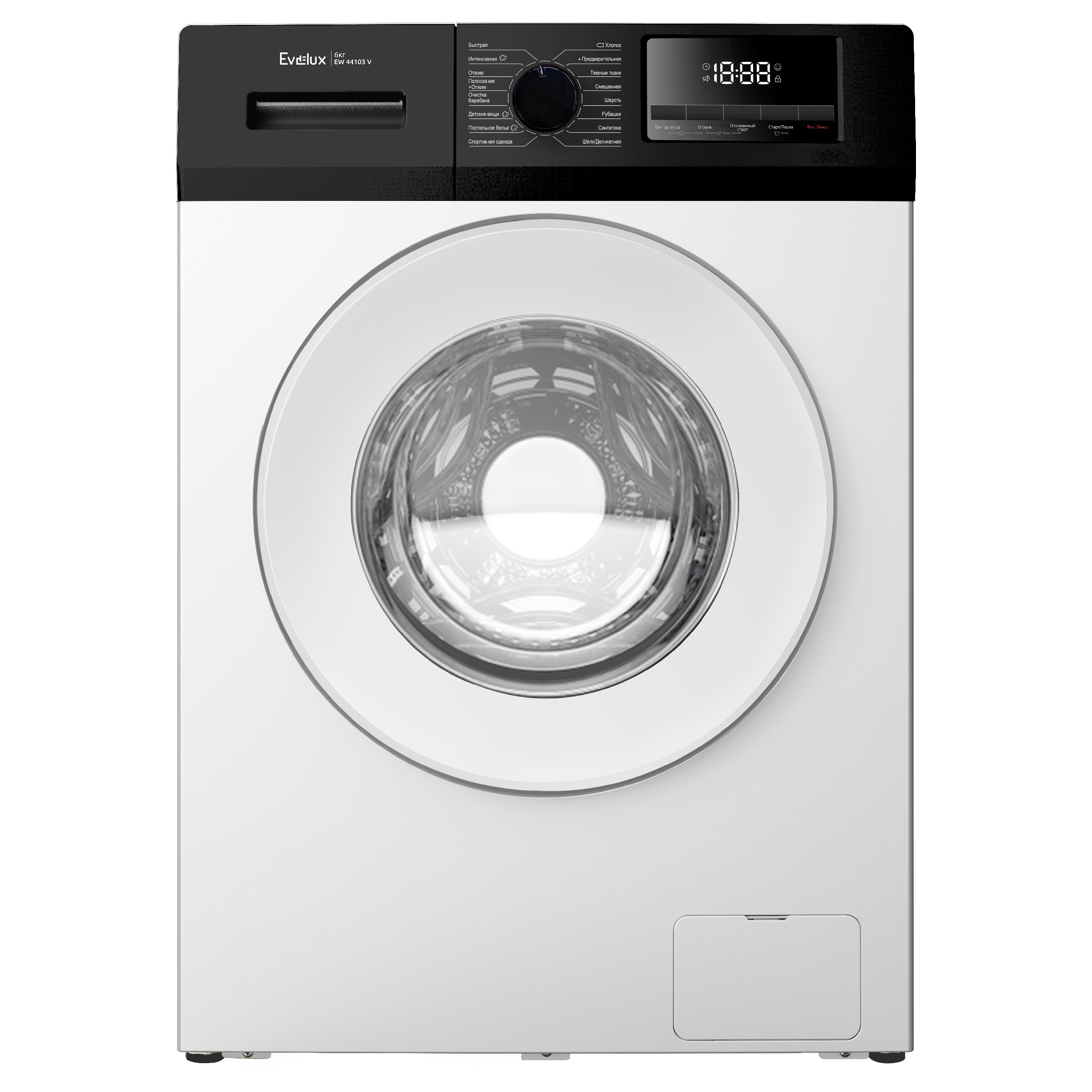 картинка Стиральная машина с функцией пара Evelux EW 44103 V 