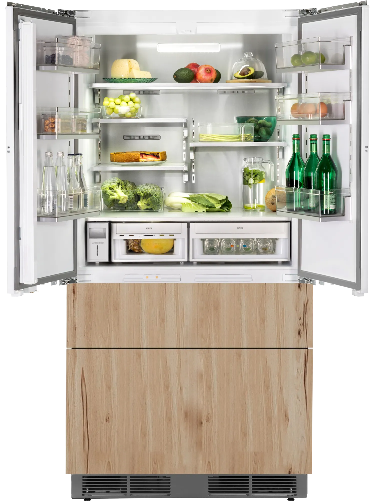 картинка Встраиваемый холодильник Hiberg s-FFB 800 W 