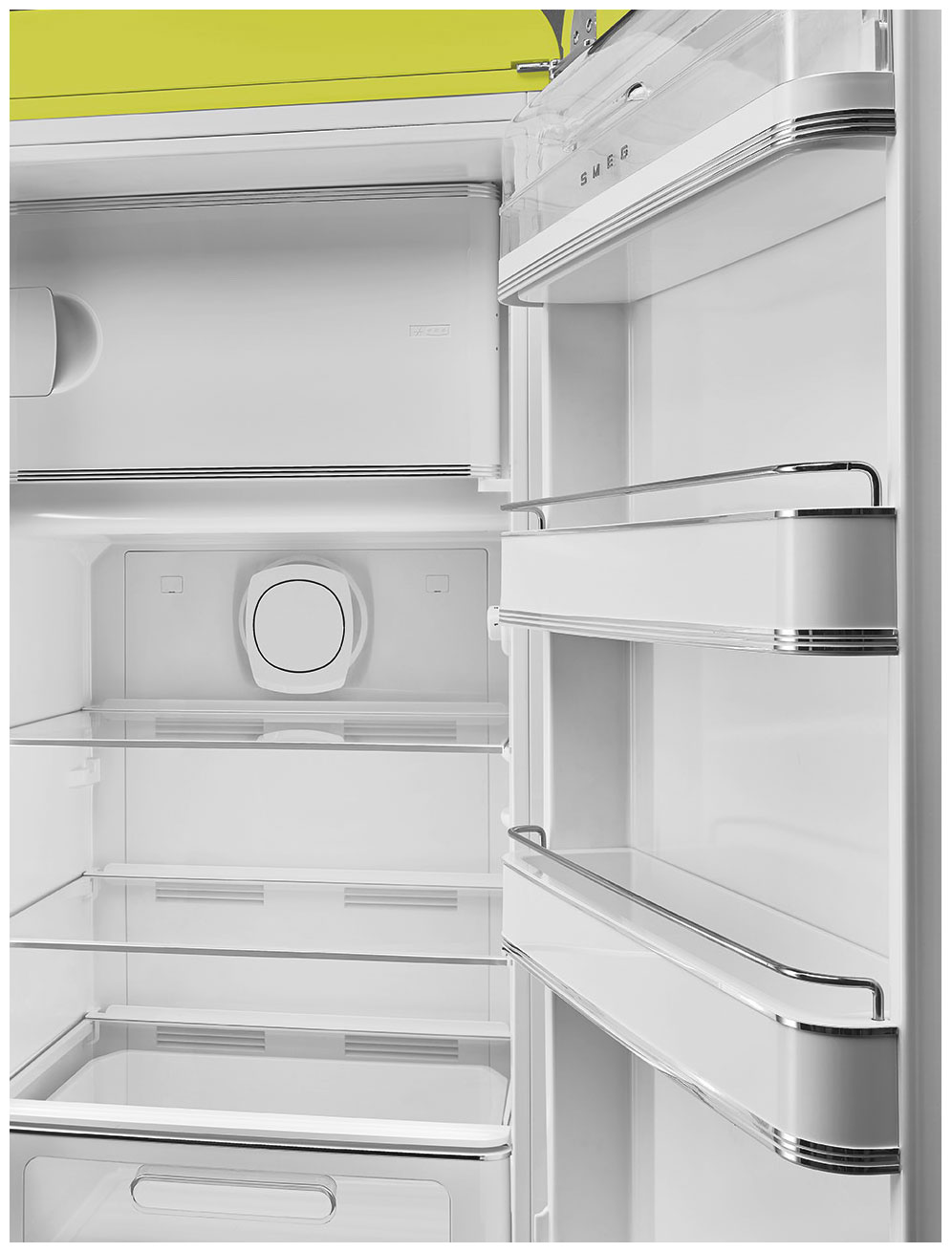 картинка Отдельностоящий холодильник Smeg FAB28RLI5 лайм 