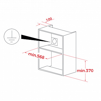 картинка Микроволновая печь Teka ML 820 BI BLACK-SS 