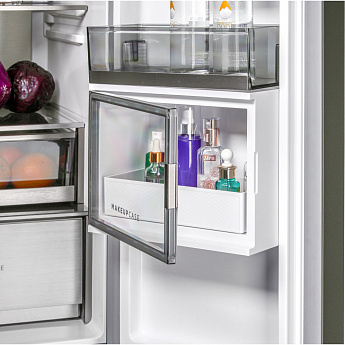 картинка Отдельностоящий холодильник Hiberg RFQ-610G GS inverter 