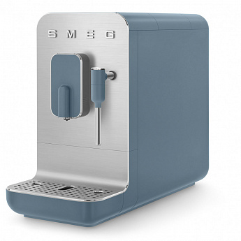 картинка Кофемашина Smeg BCC12SBMEU синий шторм матовый 