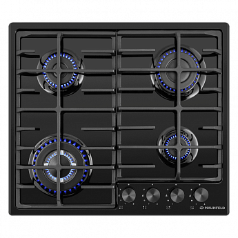 картинка Газовая варочная панель Maunfeld EGHE.64.63CB2/G черный 
