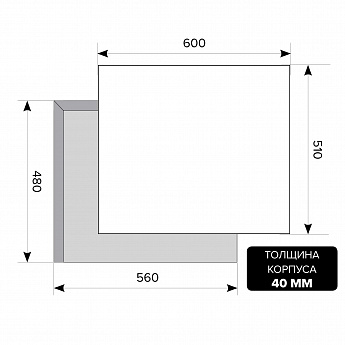 картинка Варочная панель Lex GVG 642 BL 