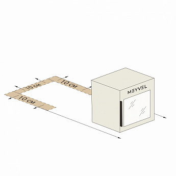 картинка Отдельностоящий винный шкаф Meyvel MV06-BSF1 (удобный) 