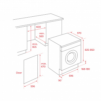 картинка Стиральная машина с сушкой Teka LSI5 1481 