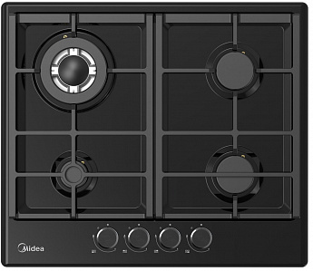 картинка Газовая варочная панель Midea MG607B черная 