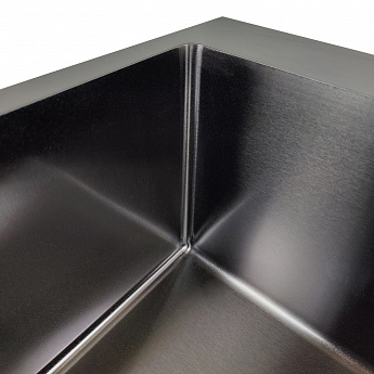 картинка Мойка для кухни Gerda GS 5045 G 4 в 1 графит (мойка, дозатор для мыла, коландер и сифон) 