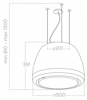 картинка Кухонная вытяжка Elica EDITH ROCK/F/50 