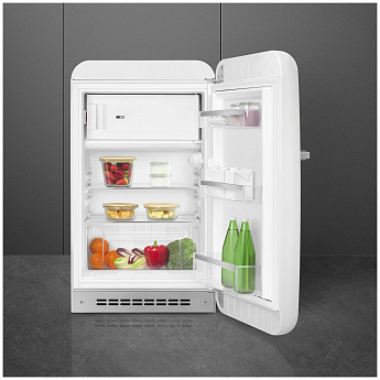 картинка Отдельностоящий холодильник Smeg FAB10RDSN5 Snoopy 