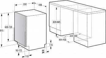 картинка Посудомоечная машина Gorenje GV572D10 