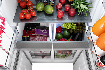 картинка Полувстраиваемый холодильник Weissgauff WCD 450 W NoFrost Inverter 