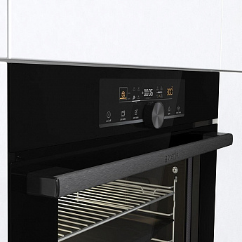 картинка Духовой шкаф с функцией пара Gorenje BPS6747A06BG черный 