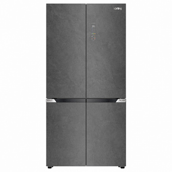 картинка Полувстраиваемый холодильник Korting KNFM 94899 XN графит 