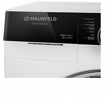 картинка Стиральная машина с сушкой инвертором и паром MAUNFELD MFWM1486WH06 