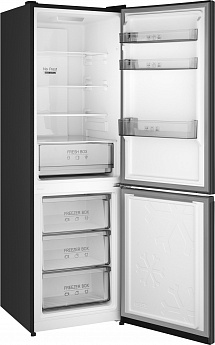 картинка Отдельностоящий холодильник Weissgauff WRK 185 Total NoFrost Inverter Black 