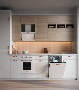 картинка Электрический духовой шкаф Krona BREVE 45 WH белый 