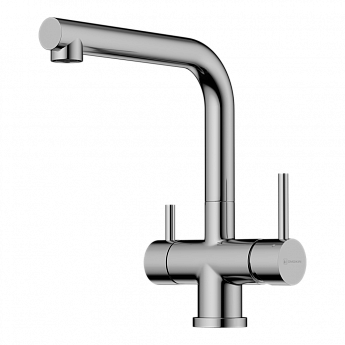 картинка Смеситель Omoikiri TAKAMATSU нержавеющая сталь 