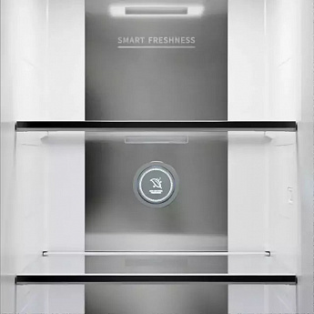 картинка Полувстраиваемый холодильник Kuppersberg RFSN 1990 SG серебро 