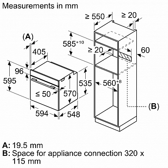 картинка Электрический духовой шкаф Bosch HBJ558YB3Q черный 