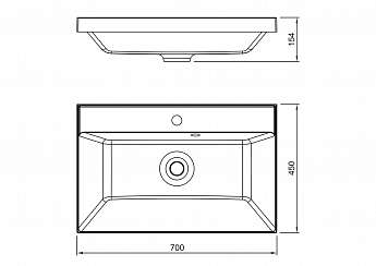 картинка Florentina Раковина Астория 700 