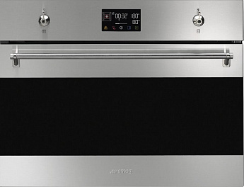 картинка Электрический духовой шкаф с функцией пароварки Smeg SO4302S3X 