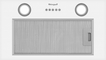 картинка Кухонная вытяжка Weissgauff Box 600 PB WH 