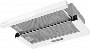 картинка Кухонная вытяжка Weissgauff TEL 600 White Glass 