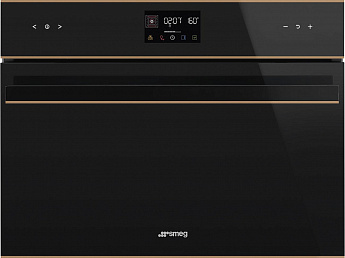 картинка Электрический духовой шкаф с СВЧ Smeg SO4602M1NR  картинка Электрический духовой шкаф с СВЧ Smeg SO4602M1NR