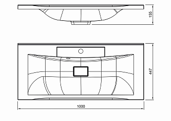 картинка Florentina Раковина Прима 1000 