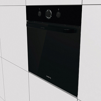 картинка Духовой шкаф Gorenje BO74SYB черный 