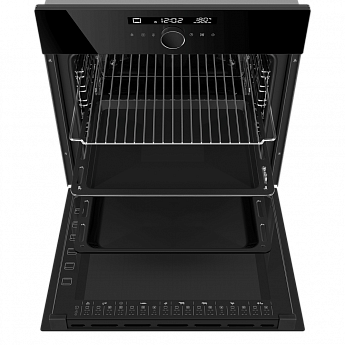 картинка Электрический духовой шкаф Maunfeld EOEH7613B Glossy 