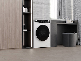 картинка Стиральная машина с паром Korting KWM 42ILS1269 белый 