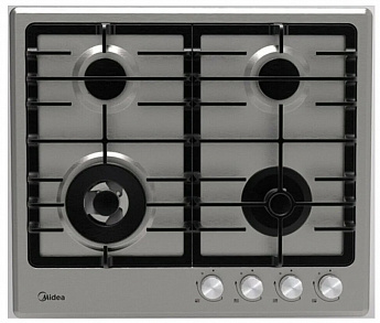 картинка Газовая варочная панель Midea MG645TX нержавеющая сталь 