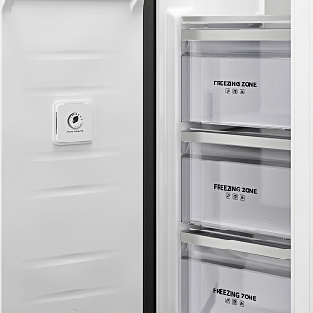 картинка Полувстраиваемый холодильник Kuppersberg RFSN 1990 BG черный 