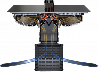 картинка Варочная панель со встроенной вытяжкой Asko HIHD854MM 