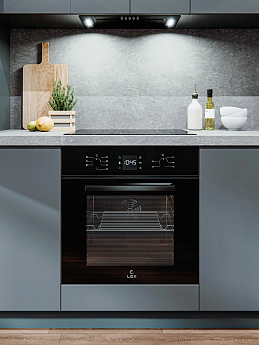 картинка |Discount| Электрический духовой шкаф Lex EDM 071 BBL 